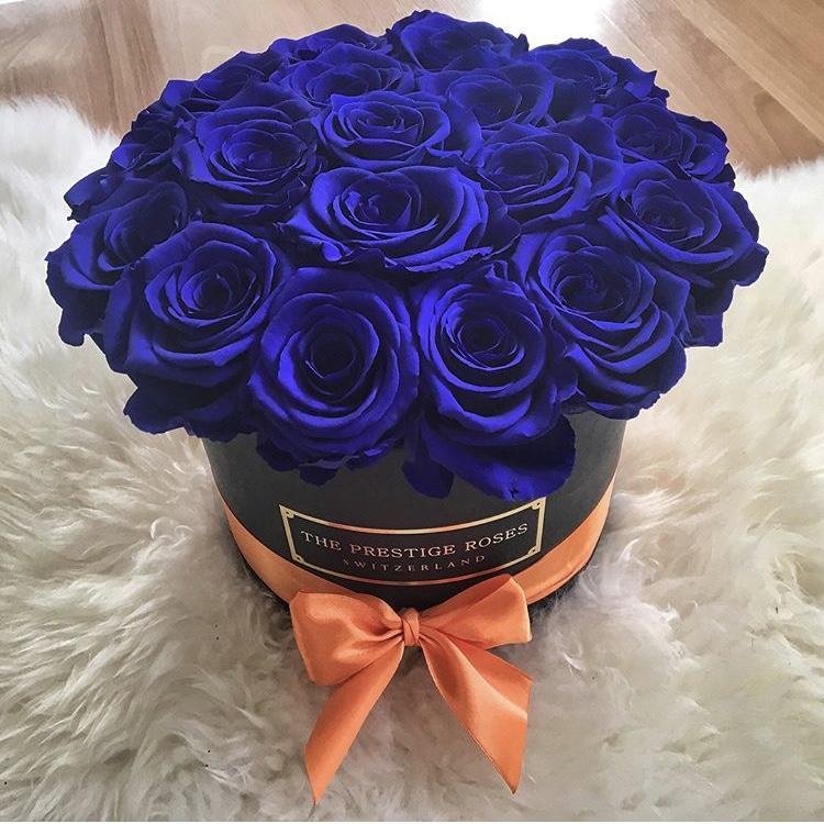 Rosas Azules Frescas - The Prestige Roses Madrid
